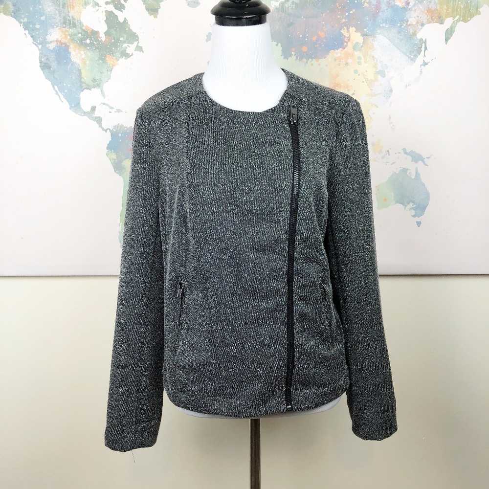 Catherine Malandrino Runway Style Moto Jacket Med